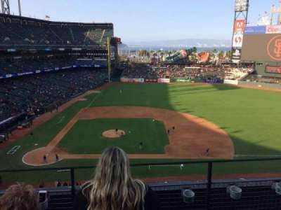 Oracle park section VB308