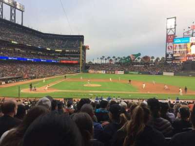 Oracle park section 109