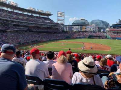 NATIONALS Park section 130