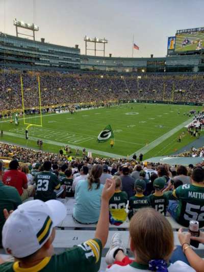 Lambeau Field section 133
