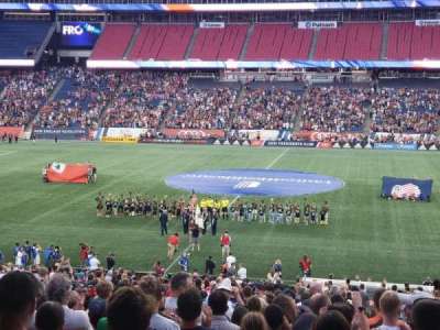 Gillette Stadium section 109