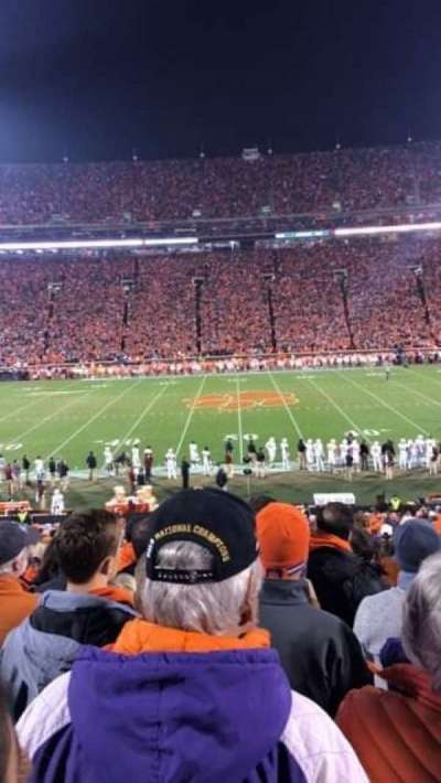 Memorial Stadium, Clemson section O