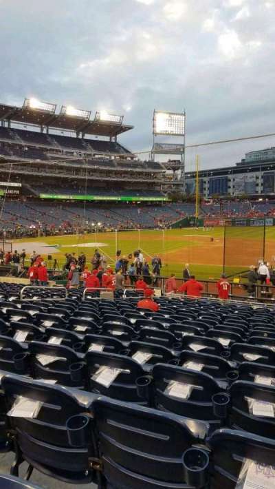 NATIONALS Park section 131