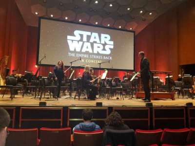 Jones Hall section Orchestra