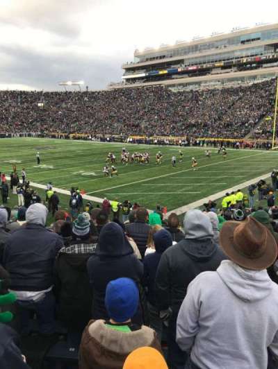 notre dame stadium section 5