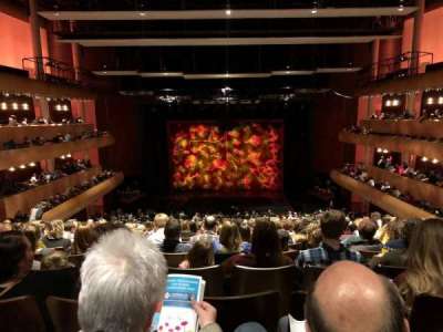 devos performance hall section Rear Mezzanine