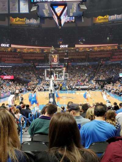 Paycom Center section 110