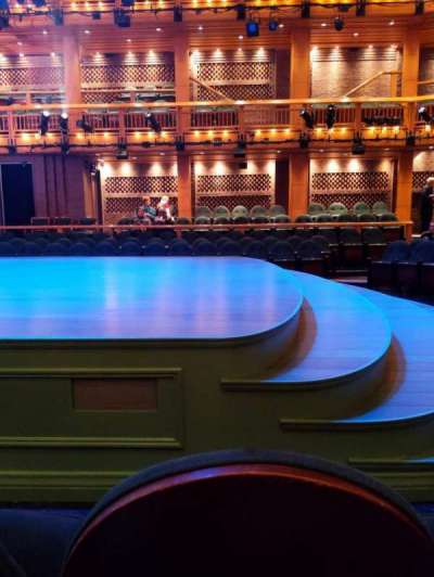 Chicago Shakespeare - Courtyard Theater section Main floor left