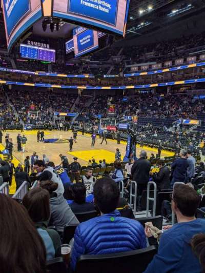 Chase Center section 123