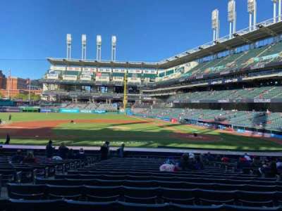 Progressive Field section 160