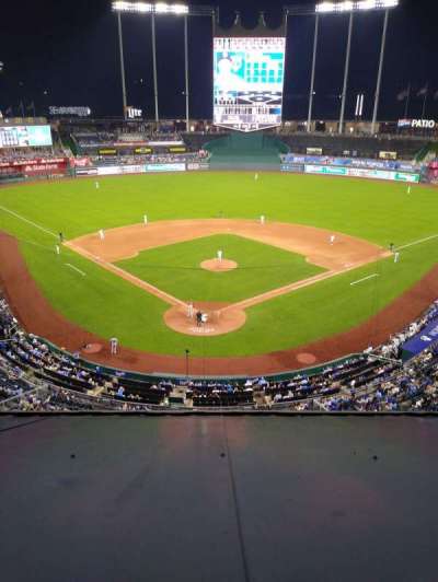 Kauffman Stadium section 421