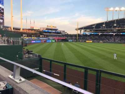 Kauffman Stadium section 105