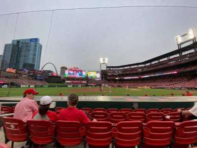 Busch Stadium section 157D