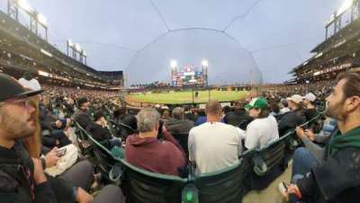 Oracle park section 115