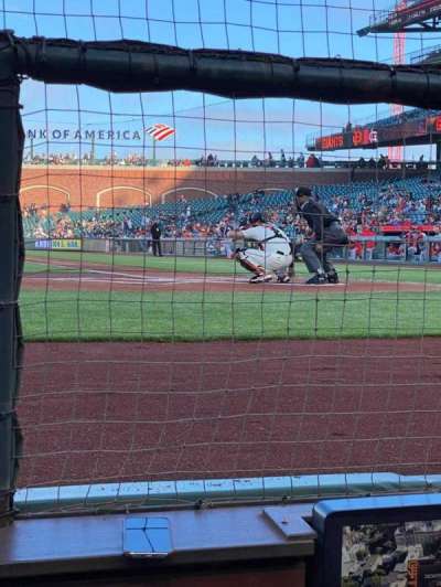 Oracle park section 121