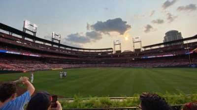 Busch Stadium section 105