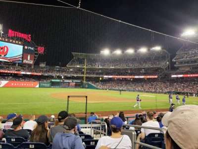 NATIONALS Park section 113