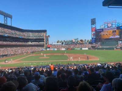 Oracle park section 108