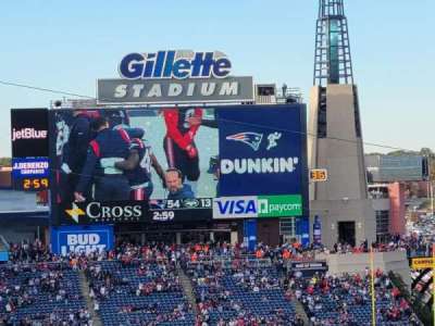 Gillette Stadium section 223