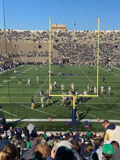 notre dame stadium section 19