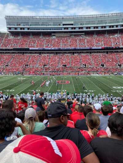 Ohio Stadium section 20A