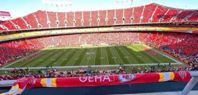 arrowhead stadium section 323