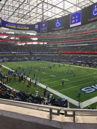 Sofi Stadium section 202