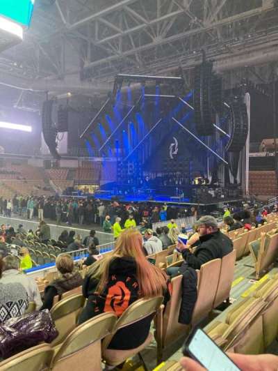 DCU Center section 124