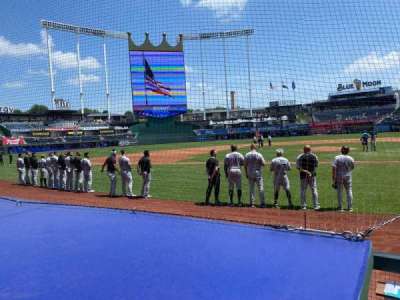 Kauffman Stadium section 123