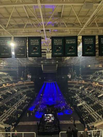 SAP Center section 208