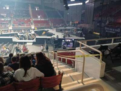 BOJANGLES' COLISEUM section 124