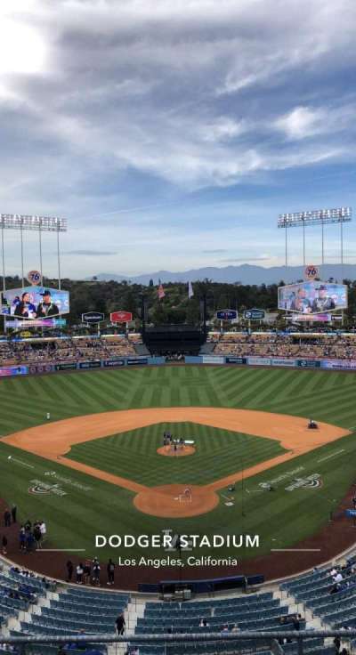 dodger stadium section 1RS