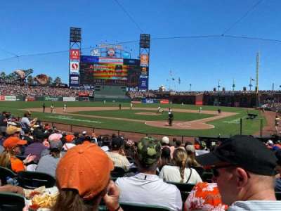 Oracle park section 117