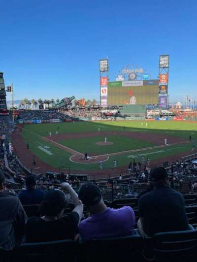 Oracle park section 214