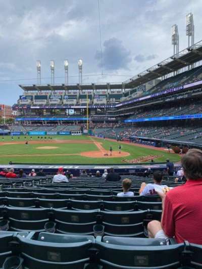 Progressive Field section 158