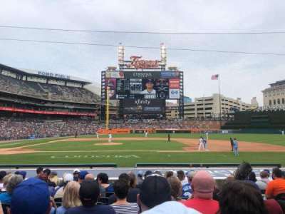 COMERICA PARK section 122