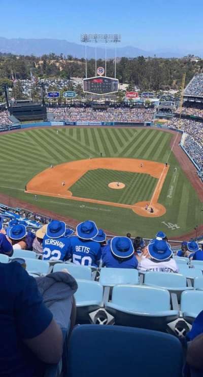 dodger stadium section 9TD