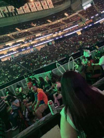 Prudential Center section 18