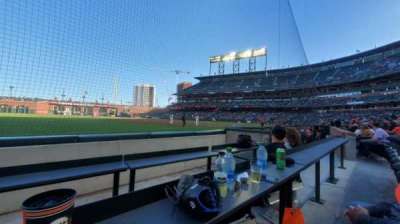 Oracle park section 127
