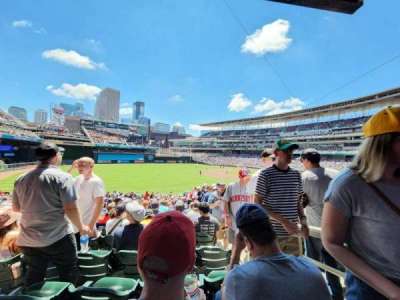 Target Field section 125