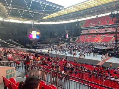 WEMBLEY STADIUM section 121