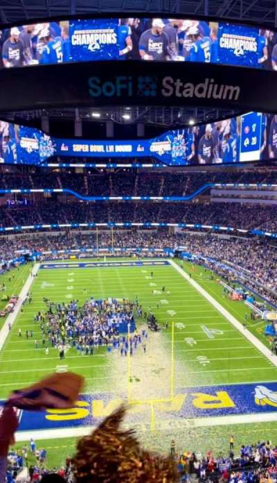 Sofi Stadium section 335