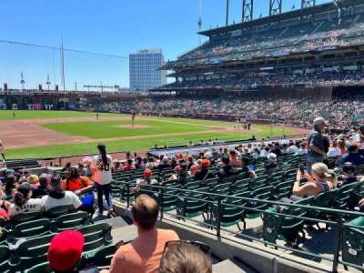 Oracle park section 125