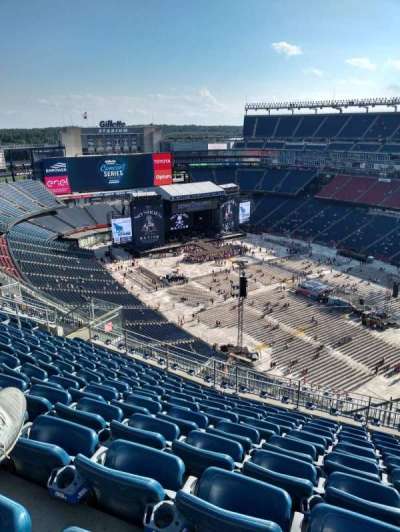 Gillette Stadium section 303