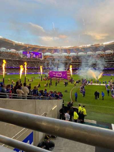 Optus stadium section 125
