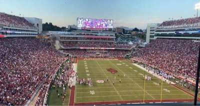 Razorback Stadium section 484