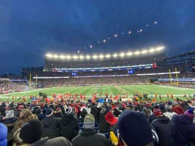 Gillette Stadium section 131