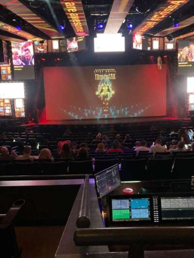 Criss Angel Theater section 202