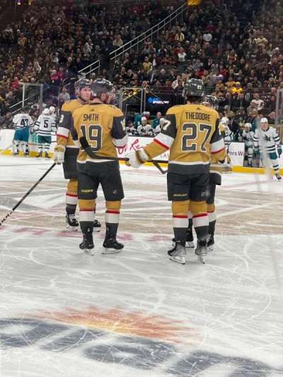 T-mobile Arena section 16