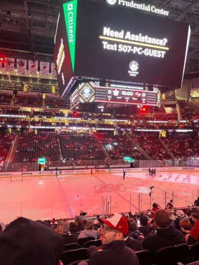Prudential Center section 18